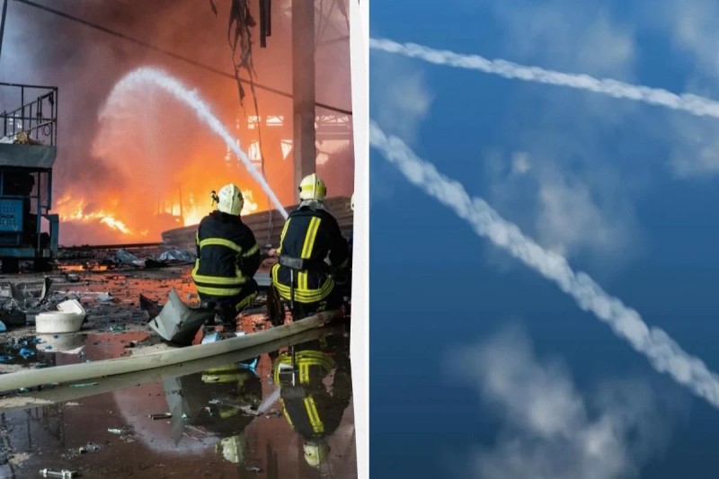 Rusiya Ukraynaya 450-dən çox raket və dron buraxıb